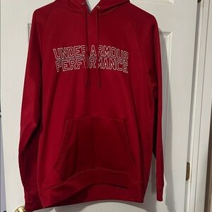 Under Armour Red Performance Hoodie